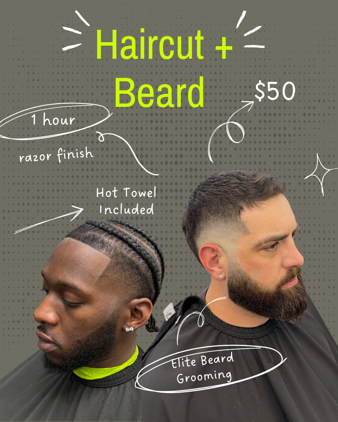 Haircut + Beard